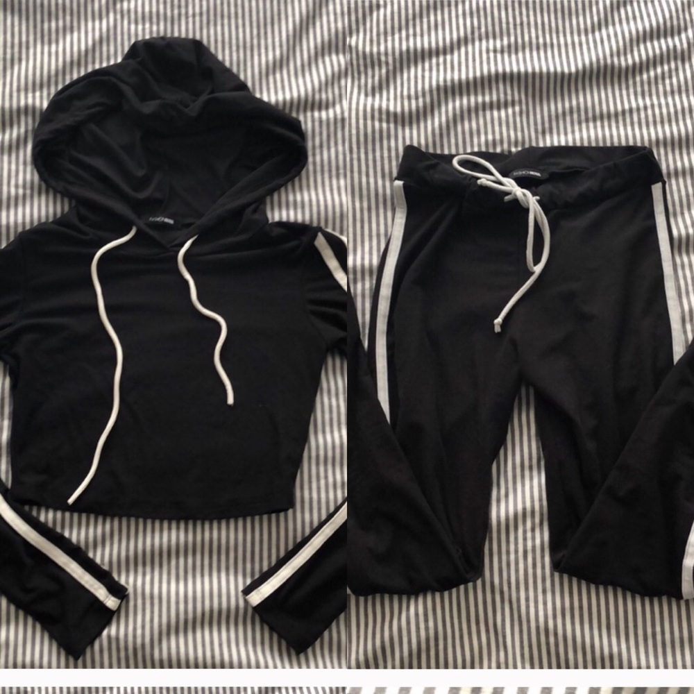 2 pc athletic lounge set
